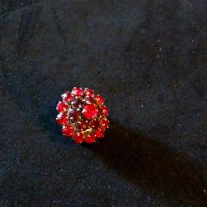 Vintage Signed Barclay Brooch 1 inch Diameter. Good Condition.